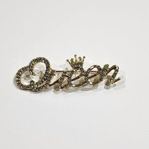 CRYSTAL RINESTONE BROACH NWOT